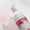 The female model showcases the smooth foaming facial cleanser, which deeply cleanses, moisturizes, nourishes and naturally beautifies the skin Application Scenario